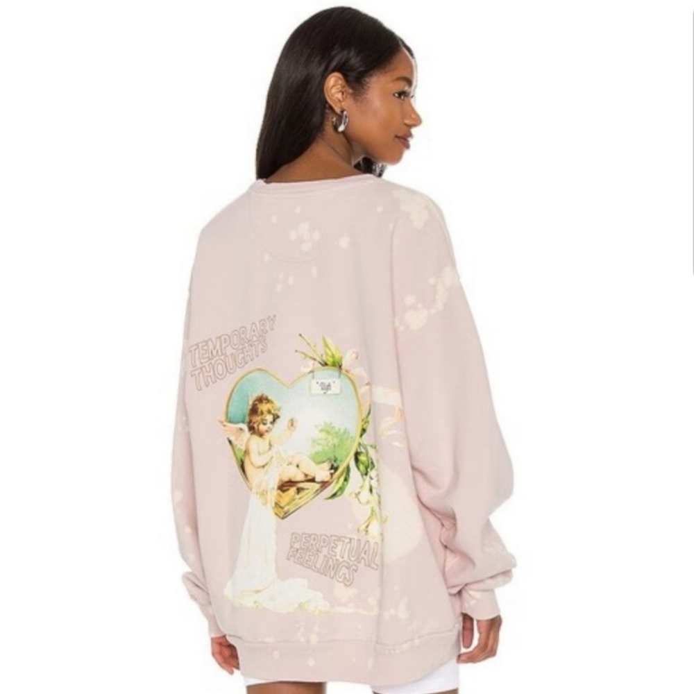 Revolve Boys Lie Perpetual Feelings Temporary Thoughts Sweatshirt Oversized